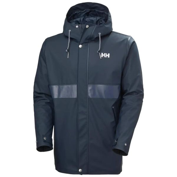 Kurtka wodoodporna Helly Hansen Moss. Niebieskie kurtki męskie Helly Hansen, m, bez wzorów, z materiału, eleganckie, bez kaptura. Za 679.00 zł.