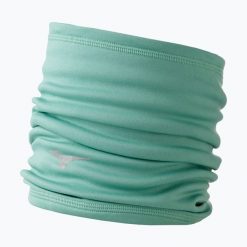 Komin Mizuno Warmalite Triwarmer. Zielone szaliki i chusty damskie Mizuno, bez wzorów, z elastanu. Za 29.99 zł.