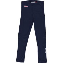 Legginsy "LWPAOLA 503" w kolorze granatowym. Niebieskie legginsy dla dziewczynek marki LEGO Wear, bez wzorów. W wyprzedaży za 59.95 zł.