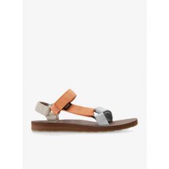 Sandały damskie Teva Original Universal. Brązowe obuwie sportowe damskie Teva, bez wzorów, trekkingowe. Za 198.99 zł.