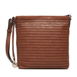 Torebka Lasocki. Brązowe listonoszki damskie Lasocki, bez wzorów, bez dodatków. Za 179.99 zł.