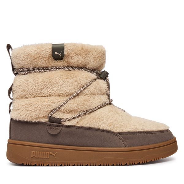 Śniegowce Puma. Brązowe śniegowce i trapery damskie Puma. Za 349.99 zł.