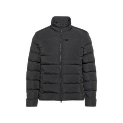 Kurtka puchowa Geox Magnete. Czarne kurtki męskie Converse, na zimę, m, bez wzorów, z materiału, eleganckie, bez kaptura. Za 597.00 zł.