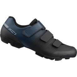 Buty rowerowe MTB SH-XC102W, czarne. Czarne buty sportowe męskie Shimano, bez zapięcia, rowerowe. Za 440.00 zł.