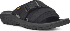 Teva W'S Hurricane Verge Slide, BLK, 37 (us 6); uk 4. Klapki damskie Teva, bez wzorów, sportowe, bez obcasa. Za 230.45 zł.