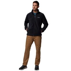 Bluza sportowa polarowa męska Columbia Steens Mountain 20 Full Zip Fleece. Czarne bluzy męskie Columbia, l, bez wzorów, z materiału, bez kaptura. Za 263.00 zł.