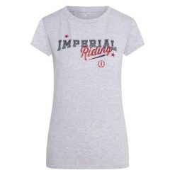 Koszulka dla dziewczynki Imperial Riding Classy. Szare t-shirty i topy dla dziewczynek IMPERIAL RIDING, bez wzorów, bez ramiączek. Za 147.50 zł.