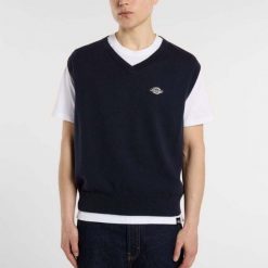 Bluza polarowa DICKIES SUMMERDALE Czarny. Czarne bluzy męskie Dickies, bez wzorów, z polaru, bez kaptura. Za 358.50 zł.