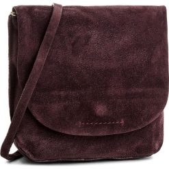 Torebka CLARKS - Tallow Rosa 261347230 Aubergine Suede. Fioletowe listonoszki damskie marki Clarks, ze skóry. W wyprzedaży za 199.00 zł.