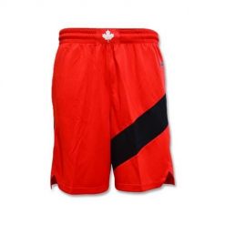 Spodnie koszykarskie męskie Nike Toronto Raptors Swingman. Czerwone krótkie spodenki sportowe męskie Nike, m, bez wzorów, z materiału, do koszykówki. Za 378.00 zł.