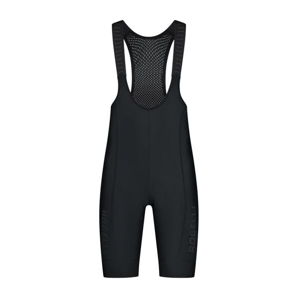 Spodenki rowerowe na szelkach Essential III. Czarne buty sportowe męskie Rogelli, na lato, xl, bez wzorów, z materiału. Za 345.00 zł.