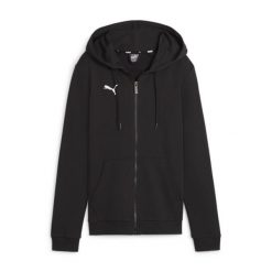 Bluza damska z kapturem Puma Team Goal 23. Czarne bluzy damskie Puma, l, bez wzorów, z bawełny, z kapturem. Za 173.19 zł.