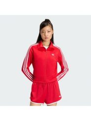 Adidas Bluza Firebird Classic KQ6529 Czerwony Regular Fit. Czerwone bluzy damskie Adidas, s, bez wzorów, z syntetyku, bez kaptura. Za 328.99 zł.