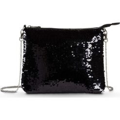 Torebka cross-body bonprix czarno-srebrny kolor. Torebki do ręki damskie marki bonprix. Za 74.99 zł.