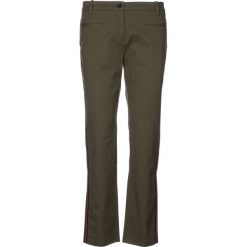 Spodnie "Tornby" - Regular fit - w kolorze khaki. Brązowe spodnie materiałowe damskie marki Marc O'Polo, w paski. W wyprzedaży za 326.95 zł.