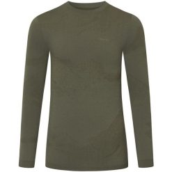 Bielizna męska VIKING Gasher Merino Man Longsleeve khaki. Zielona bielizna termoaktywna męska MERINO TECH, m, z materiału. Za 259.90 zł.