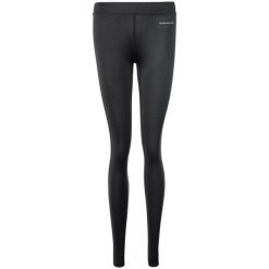 Długie legginsy damskie Endurance Zenta. Czarne legginsy damskie Endurance, s, bez wzorów, z elastanu, długie, do biegania. Za 178.50 zł.
