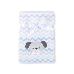 Kocyk RICCO z haftem 75x100. Kocyki dla dzieci Multitex, z poliesteru. Za 55.45 zł.