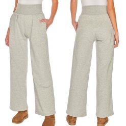 Spodnie sportowe damskie Puma 534293 04 dresowe. Szare spodnie dresowe damskie Puma, bez wzorów, z dresówki. Za 149.00 zł.