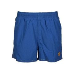 Spodenki chłopięce szorty kąpielowe sportowe na basen plażę Arena Bywax. Niebieskie kąpielówki dla chłopców Arena, bez wzorów, sportowe. Za 49.99 zł.
