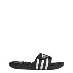 Klapki basenowe dla dorosłych Adissage. Białe skarpety damskie Adidas, bez wzorów. Za 129.00 zł.