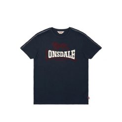 Bawełniana koszulka Lonsdale Elton. Czerwone koszulki sportowe męskie Lonsdale, m, z aplikacjami, z bawełny, bez kołnierzyka, bez ramiączek, na fitness i siłownię. Za 169.00 zł.