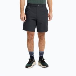 Spodenki trekkingowe męskie Jack Wolfskin Pico. Czarne szorty męskie Jack Wolfskin, na lato, m, bez wzorów, z materiału. Za 249.99 zł.