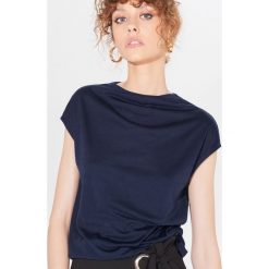 Kimonowa koszulka z modalem TENCEL™ Mohito Cares - Niebieski. Niebieskie t-shirty damskie Mohito, l, bez wzorów, bez kołnierzyka. Za 59.99 zł.