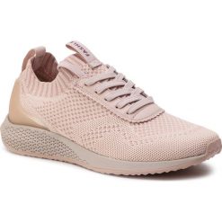 Sneakersy TAMARIS - 1-23714-22 Light Pink 924. Czerwone półbuty damskie Tamaris, bez wzorów, z materiału, bez obcasa, na płaskiej podeszwie, bez zapięcia. W wyprzedaży za 169.00 zł.