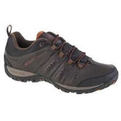 Buty trekkingowe męskie Columbia Woodburn II. Brązowe trekkingi męskie Columbia, trekkingowe. Za 524.00 zł.