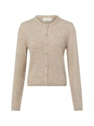 Msch Copenhagen Kardigan damski z zawartością alpaki - MSCHKellsey Alegria Kobiety brązowy marmurkowy, L/XL. Brązowe kardigany damskie MSCH Copenhagen, l, bez wzorów, z syntetyku, eleganckie. Za 499.95 zł.