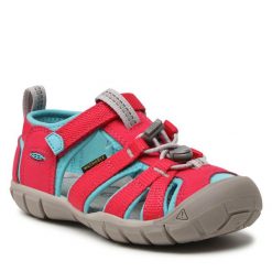 Sandały Keen. Czerwone sandały dziewczęce Keen, bez zapięcia. Za 179.99 zł.