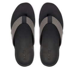 Japonki Skechers. Czarne klapki męskie Skechers. Za 199.99 zł.