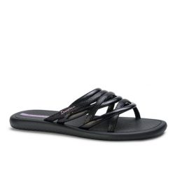 Klapki damskie Ipanema 83606 MEUSOL SLIDE FEM. Czarne klapki damskie Ipanema, bez wzorów, z materiału, klasyczne, bez obcasa. Za 55.00 zł.