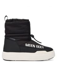 Moon Boot Śniegowce Jr Park Tube Mid Wp 80D3440090 D Czarny. Czarne buty zimowe dziewczęce Moon Boot, ze skóry, bez zapięcia. Za 759.99 zł.