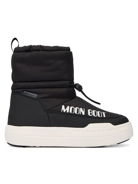Moon Boot Śniegowce Jr Park Tube Mid Wp 80D3440090 D Czarny. Czarne buty zimowe dziewczęce Moon Boot, bez wzorów, ze skóry, bez zapięcia. Za 529.99 zł.