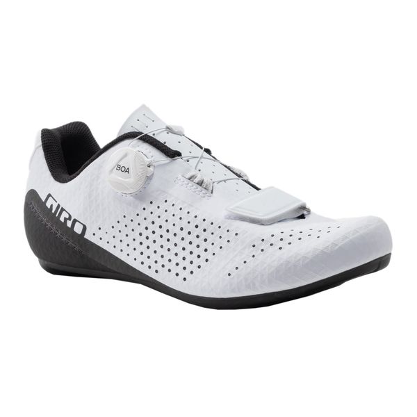 Buty szosowe męskie Giro Cadet. Białe buty sportowe męskie GIRO, bez zapięcia, rowerowe. Za 714.93 zł.