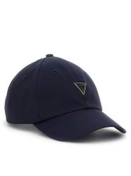Guess Czapka z daszkiem M4BZ23 WGJP2 Granatowy. Niebieskie rękawiczki męskie Guess, z aplikacjami, z materiału. Za 159.99 zł.