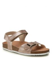 Geox Sandały J Adriel Girl J028MC000BJC8124 D Różowy. Czerwone sandały dziewczęce Geox, ze skóry, bez zapięcia. Za 249.99 zł.