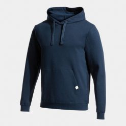 Bluza z kapturem Joma Combi. Niebieskie bluzy męskie Joma, l, bez wzorów, z bawełny, z kapturem, na fitness i siłownię. Za 259.00 zł.