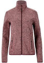 Bluza damska Whistler Samani Melange. Czerwone bluzy damskie Whistler, bez wzorów, z materiału, bez kaptura. Za 149.99 zł.