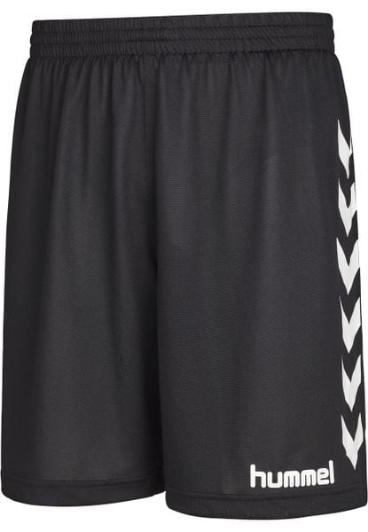 Szorty Hummel essential gk. Czarne szorty sportowe damskie Hummel, s, bez wzorów, z materiału, klasyczne, z standardowym stanem, na fitness i siłownię. Za 160.50 zł.