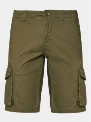Only & Sons Szorty materiałowe Mike 22021459 Zielony Regular Fit. Zielone szorty męskie Only & Sons, m, bez wzorów, z bawełny. Za 149.99 zł.