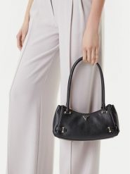 Guess Torebka Rosalba HWZG96 57170 Czarny. Czarne torebki do ręki damskie Guess, z aplikacjami, ze skóry, bez dodatków. Za 309.99 zł.