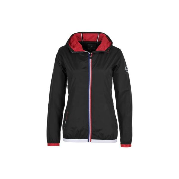 Damska lekka kurtka Peak Mountain Acapik. Czarne kurtki damskie Peak Mountain, xl, bez wzorów, z materiału, bez kaptura. Za 191.50 zł.