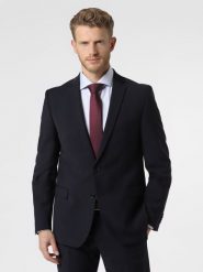 Finshley & Harding marynarka od garnituru modułowego Mężczyźni Modern Fit niebieski, 28. Niebieskie marynarki męskie Finshley & Harding, bez wzorów, z materiału. Za 999.95 zł.