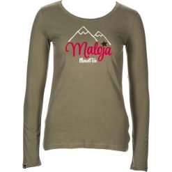 Koszulka "FuntannaM." w kolorze khaki. T-shirty damskie marki Maloja. W wyprzedaży za 77.95 zł.