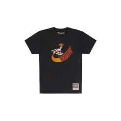 Koszulka Houston Rockets worn logo. Czarne koszulki sportowe męskie Mitchell & Ness, bez wzorów, bez kołnierzyka, bez ramiączek, do koszykówki. Za 258.00 zł.