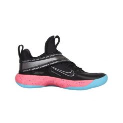 Buty Nike React HYPERSET. Czarne obuwie sportowe damskie Nike, bez wzorów, z materiału, do siatkówki. Za 514.75 zł.