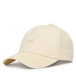 Czapka z daszkiem Armani Exchange. Czapki i kapelusze damskie Armani Exchange, bez wzorów. Za 279.99 zł.